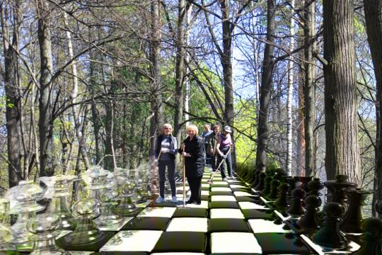 Флешмоб «Субботник» и открытие Шахматного домика :: Афиша :: Мосгорпарк