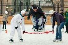 Каток в Саду им. Баумана :: Афиша :: Мосгорпарк